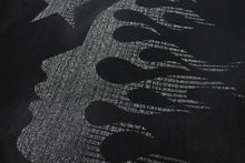 画像をギャラリービューアに読み込む, 新品未使用 HELLSTAR ヘルスター 24FW スポーツ ファミリー グリッター 半袖Ｔシャツ ブラック トップス サイズL 中古 4c075181