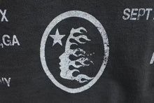 画像をギャラリービューアに読み込む, 新品未使用 HELLSTAR ヘルスター パス トゥ パラダイス プリント 半袖Ｔシャツ ブラック コットン トップス サイズS 中古 4c075182