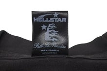 画像をギャラリービューアに読み込む, 新品未使用 HELLSTAR ヘルスター スケルトン プリント 半袖Ｔシャツ ブラック コットン 骸骨 トップス サイズＬ 中古 4c075183