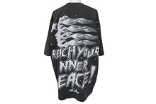 画像をギャラリービューアに読み込む, 新品未使用 HELLSTAR ヘルスター スケルトン プリント 半袖Ｔシャツ ブラック コットン 骸骨 トップス サイズＬ 中古 4c075183