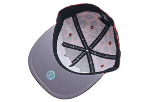 New and unused HELLSTAR SS24 Cheetah Print Fitted Hat F03653B9 Red 7 1/2 Used 4c075186