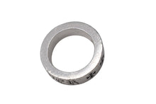 画像をギャラリービューアに読み込む, CHROME HEARTS クロムハーツ 6mm スペーサーリング Forever 指輪 サイズ10.5号 重量10.2g シルバー 925刻印 美品 中古 4c075207