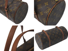 Load image into Gallery viewer, 極美品 LOUIS VUITTON ルイヴィトン パピヨン26 ハンドバッグ M51386 モノグラム ブラウン ゴールド金具 中古 4c075211