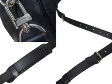 画像をギャラリービューアに読み込む, 極美品 LOUIS VUITTON ルイヴィトン ボストンバッグ キーポル55 ダミエ グラフィット N41413 ブラック シルバー金具 中古 4c075215