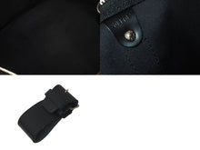 画像をギャラリービューアに読み込む, 極美品 LOUIS VUITTON ルイヴィトン ボストンバッグ キーポル55 ダミエ グラフィット N41413 ブラック シルバー金具 中古 4c075215