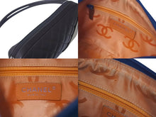 Load image into Gallery viewer, 極美品 CHANEL シャネル ワンショルダーバッグ カンボンライン ココマーク 9番台 ラムスキン ブラウン ベージュ 中古 4c075219
