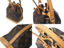 Load image into Gallery viewer, LOUIS VUITTON ルイヴィトン ミニノエ ハンドバッグ M42227 モノグラムキャンバス ゴールド金具 ブラウン 美品 中古 4c075221