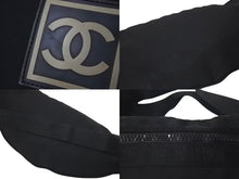 Load image into Gallery viewer, CHANEL シャネル ウエストバッグ・ボディバッグ スポーツライン ココマーク ナイロン 8番台 ブラック 美品 中古 4c075222