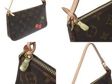 画像をギャラリービューアに読み込む, 極美品 LOUIS VUITTON ルイヴィトン モノグラム チェリー ポシェットアクセソワール アクセサリーポーチ 村上隆 M95008 中古 4c075223