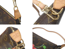 画像をギャラリービューアに読み込む, 極美品 LOUIS VUITTON ルイヴィトン モノグラム チェリー ポシェットアクセソワール アクセサリーポーチ 村上隆 M95008 中古 4c075223