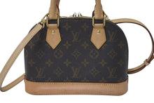 Load image into Gallery viewer, LOUIS VUITTON ルイヴィトン アルマBB 2WAYハンドバッグ 現行モデル M46990 モノグラム ゴールド金具 美品 中古 4c075235