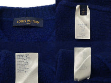 画像をギャラリービューアに読み込む, LOUIS VUITTON ルイヴィトン 20AW LVインタルシア ニット セーター RM202M VSS HJN18W ブルー ホワイト サイズL 美品 中古 4c075246