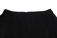 画像をギャラリービューアに読み込む, 新品同様 ISSEY MIYAKE イッセイミヤケ オムプリッセ プリーツパンツ HP55JF150 ポリエステル ブラック サイズ1 中古 4c075248