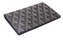 画像をギャラリービューアに読み込む, 新品未使用 GOYARD ゴヤール パスケース パスポートケース グルネル PVCコーティングキャンバス ブラック 中古 4c075253