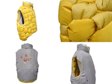 Load image into Gallery viewer, 極美品 KAPITAL キャピタル KEEL Weaving Vest キール ウィービング ベスト EK-1550 ポリエステル イエロー サイズ2 中古 4c075259