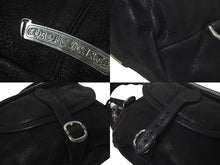 画像をギャラリービューアに読み込む, CHROME HEARTS クロムハーツ #1 SNAT PACK スナットパック ウエストバッグ ガンスリンガーベルト デストロイレザー 美品 中古 4c075265