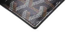 画像をギャラリービューアに読み込む, 極美品 GOYARD ゴヤール サンシュルピス カードケース 名刺入れ STSULPPMLTY01CL01X PVC レザー ブラック 中古 4c075266