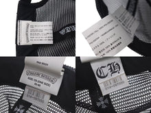 画像をギャラリービューアに読み込む, 極美品 CHROME HEARTS クロムハーツトラッカーキャップ ニューヨーク CHロゴ刺繍 クロスボール シルバー 925 ブラック 中古 4c075270