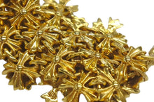 画像をギャラリービューアに読み込む, 極美品 CHROME HEARTS クロムハーツ チェーンメイル ブレスレット バングル オーダーメイド K22ゴールド ゴールド 18.1g 中古 4c075272