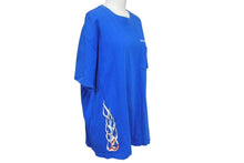 画像をギャラリービューアに読み込む, Chrome Hearts クロムハーツ PPO SPACE T-SHRT MATTY BOYバックプリントTシャツ フロントポケット ブルー サイズXL 美品 中古 4c075275