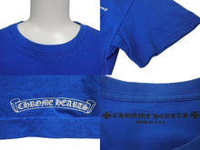画像をギャラリービューアに読み込む, Chrome Hearts クロムハーツ PPO SPACE T-SHRT MATTY BOYバックプリントTシャツ フロントポケット ブルー サイズXL 美品 中古 4c075275