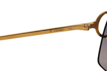 画像をギャラリービューアに読み込む, 極美品 CARTIER カルティエ メガネ リムレス ブラウン サングラス ゴールド金具 メタル プラスチック 中古 4c075278