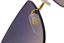 画像をギャラリービューアに読み込む, 極美品 CARTIER カルティエ メガネ リムレス ブラウン サングラス ゴールド金具 メタル プラスチック 中古 4c075278