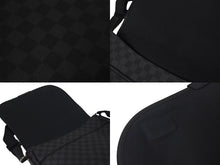 画像をギャラリービューアに読み込む, LOUIS VUITTON ルイヴィトン ダニエルMM ショルダーバッグ N58029 ダミエグラフィット ブラック シルバー金具 美品 中古 4c075298