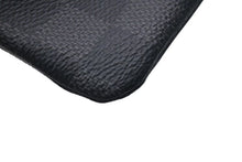 画像をギャラリービューアに読み込む, 極美品 LOUIS VUITTON ルイヴィトン ポシェット クレ コインケース N60155 ダミエ グラフィット ブラック 中古 4c075300