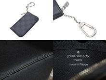 画像をギャラリービューアに読み込む, 極美品 LOUIS VUITTON ルイヴィトン ポシェット クレ コインケース N60155 ダミエ グラフィット ブラック 中古 4c075300
