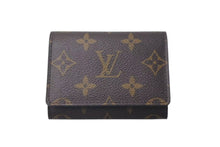 画像をギャラリービューアに読み込む, 極美品 LOUIS VUITTON ルイヴィトン モノグラム アンヴェロップカルトドゥヴィジット カードケース M63801 中古 4c075313