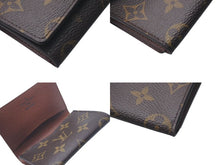 画像をギャラリービューアに読み込む, 極美品 LOUIS VUITTON ルイヴィトン モノグラム アンヴェロップカルトドゥヴィジット カードケース M63801 中古 4c075313