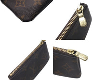 画像をギャラリービューアに読み込む, 極美品 LOUIS VUITTON ルイヴィトン ポシェット クレ キー コインケース M62650 モノグラムキャンバス ブラウン ゴールド 中古 4c075314