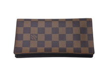 画像をギャラリービューアに読み込む, 極美品 LOUIS VUITTON ルイヴィトン ポルト カルト クレディ 長財布 N60825 ダミエライン PVC ブラウン 中古 4c075315