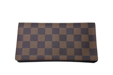 画像をギャラリービューアに読み込む, 極美品 LOUIS VUITTON ルイヴィトン ポルト カルト クレディ 長財布 N60825 ダミエライン PVC ブラウン 中古 4c075315