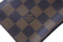 画像をギャラリービューアに読み込む, 極美品 LOUIS VUITTON ルイヴィトン ポルト カルト クレディ 長財布 N60825 ダミエライン PVC ブラウン 中古 4c075315