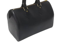 Load image into Gallery viewer, LOUIS VUITTON ルイヴィトン スピーディ30 ハンドバッグ M59032 エピレザー ブラック ゴールド金具 美品 中古 4c075317