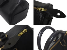 Load image into Gallery viewer, LOUIS VUITTON ルイヴィトン スピーディ30 ハンドバッグ M59032 エピレザー ブラック ゴールド金具 美品 中古 4c075317