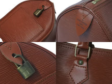 Load image into Gallery viewer, LOUIS VUITTON ルイヴィトン ハンドバッグ スピーディ25 M43003 ゴールド金具 ブラウン エピレザー 美品 中古 4c075318