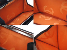 Load image into Gallery viewer, 極美品 CHANEL シャネル カンボンライン 二つ折り財布 9番台 ココマーク キルティング オレンジ ブラウン 中古 4c075320