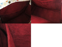 画像をギャラリービューアに読み込む, LOUIS VUITTON × 村上隆 ルイヴィトン ボストンバッグ サックジギャンティック M92057 ブロン マルチ ゴールド金具 美品 中古 4c075321