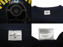 画像をギャラリービューアに読み込む, Universal Japan ユニバーサルジャパン スウェット ミニオン スパンコール ポリエステル コットン ネイビー サイズL 美品 中古 4c075327