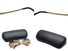 Load image into Gallery viewer, CHANEL シャネル リムレス サングラス 4104-B c.125/13 サイズ62□15 120 ココマーク ラインストーン グラデーション 美品 中古 4c075342