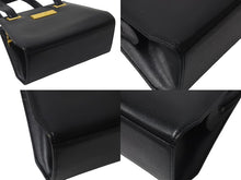 Load image into Gallery viewer, Christian Dior クリスチャンディオール ハンドバッグ CDロゴ フォーマル ブラック レザー ゴールド金具 良品 中古 4c075357