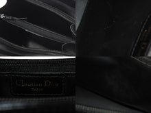 Load image into Gallery viewer, Christian Dior クリスチャンディオール ハンドバッグ CDロゴ フォーマル ブラック レザー ゴールド金具 良品 中古 4c075357