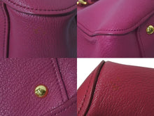 Load image into Gallery viewer, 極美品 MIUMIU ミュウミュウ Mandras マンドラス 2WAYS ハンドバッグ ピンク レザー RL0058 ゴールド金具 中古 4c075377