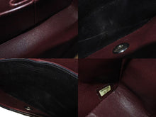 Load image into Gallery viewer, CHANEL シャネル マトラッセ 23cm Wチェーンショルダーバッグ Wフラップ 6番台 ラムスキン ココマーク ブラック 美品 中古 4c075396