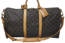 Load image into Gallery viewer, LOUIS VUITTON ルイヴィトン ハンドバッグ M41416 キーポルバンドリエール50 ブラウン PVC レザー 良品 中古 4c075401