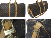 Load image into Gallery viewer, LOUIS VUITTON ルイヴィトン ハンドバッグ M41416 キーポルバンドリエール50 ブラウン PVC レザー 良品 中古 4c075401
