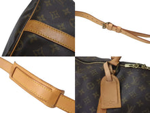 画像をギャラリービューアに読み込む, LOUIS VUITTON ルイヴィトン キーポル バンドリエール60 ボストンバッグ M41412 モノグラム PVC レザー ブラウン 良品 中古 4c075403